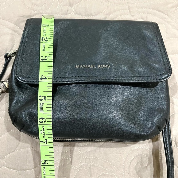 Michael Kors Black Leather Handbag - Picture 9 of 11